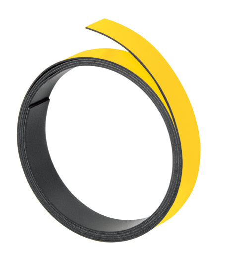 Franken Magnetband – selbstklebend, 1 m × 10 mm, Gelb