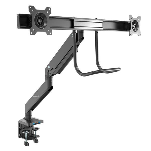 StarTech.com Dual-Monitor-Arm – Monitorarm Tischhalterung – Klemme/Durchführung – 2 Monitore – 17–32"