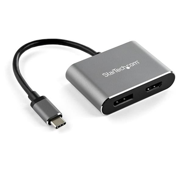 StarTech.com USB-C Multiport-Adapter USB-C zu HDMI/DisplayPort – 4K (3840 × 2160) @ 60 Hz
