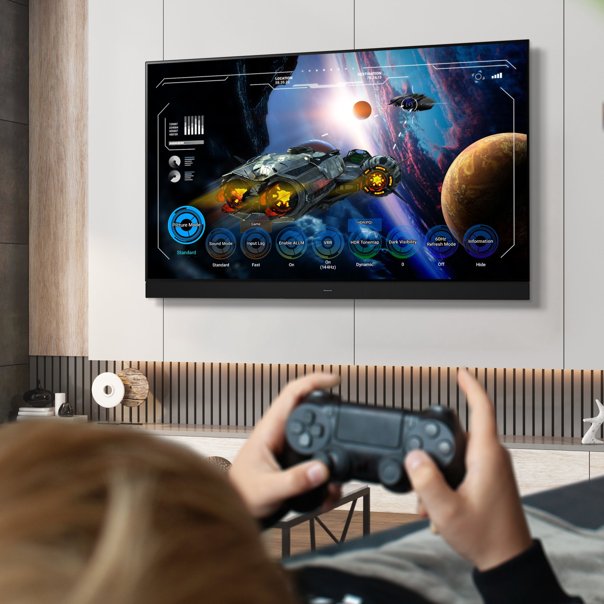 Panasonic TV-65W95AEG – 65" Mini-LED UHD 4K, Fire TV, Filmmaker Modus (2024)