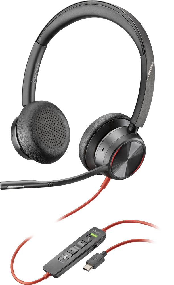 Poly Blackwire 8225 – Headset – USB‑C