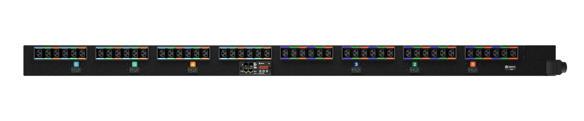 Vertiv Rack-PDU – Überwacht, 3-phasig, Senkrecht 0U, 32 A 230/400 V, 48 AC-Ausgänge