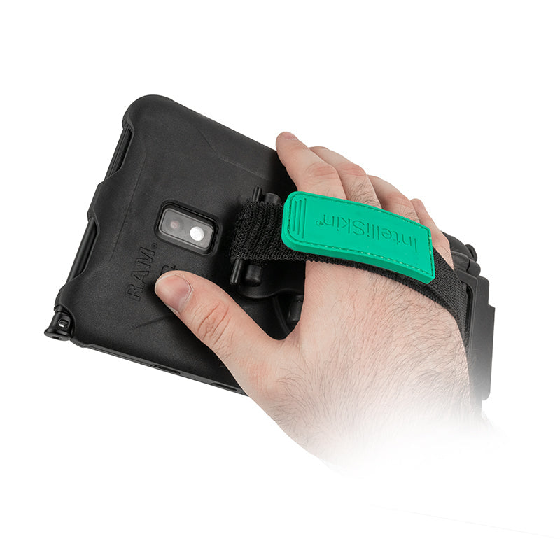 RAM Mounts Tablet-Ständer für Tablets – magnetisch, mit Handschlaufe – Schwarz/Grün