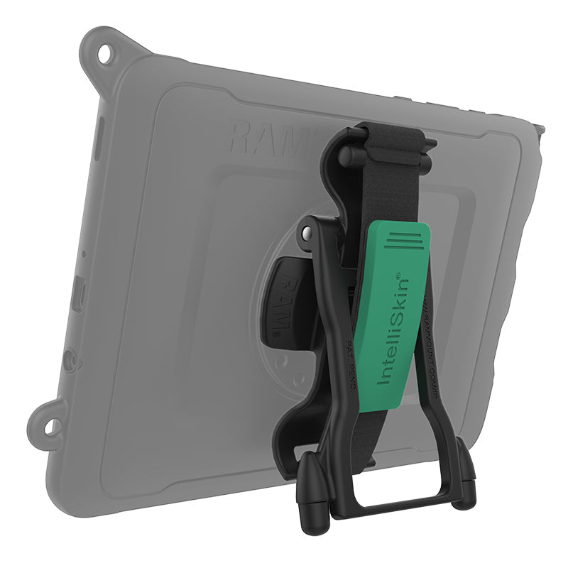 RAM Mounts Tablet-Ständer für Tablets – magnetisch, mit Handschlaufe – Schwarz/Grün