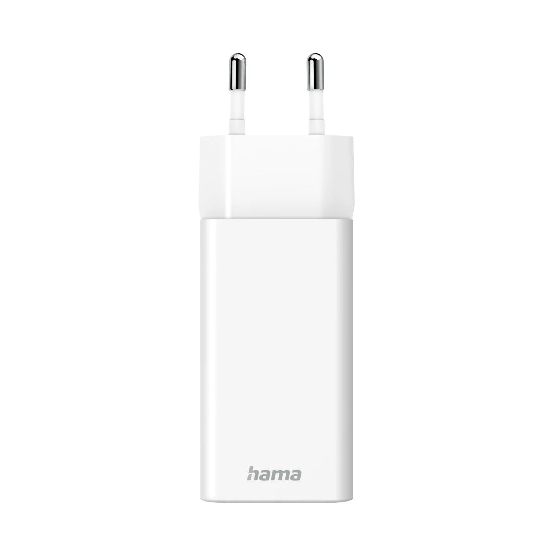 Hama 00125116 USB-Ladegerät 35 W – USB-C×2 – PD, QC 3.0 – für Smartphones, Tablets, Powerbanks – Weiss