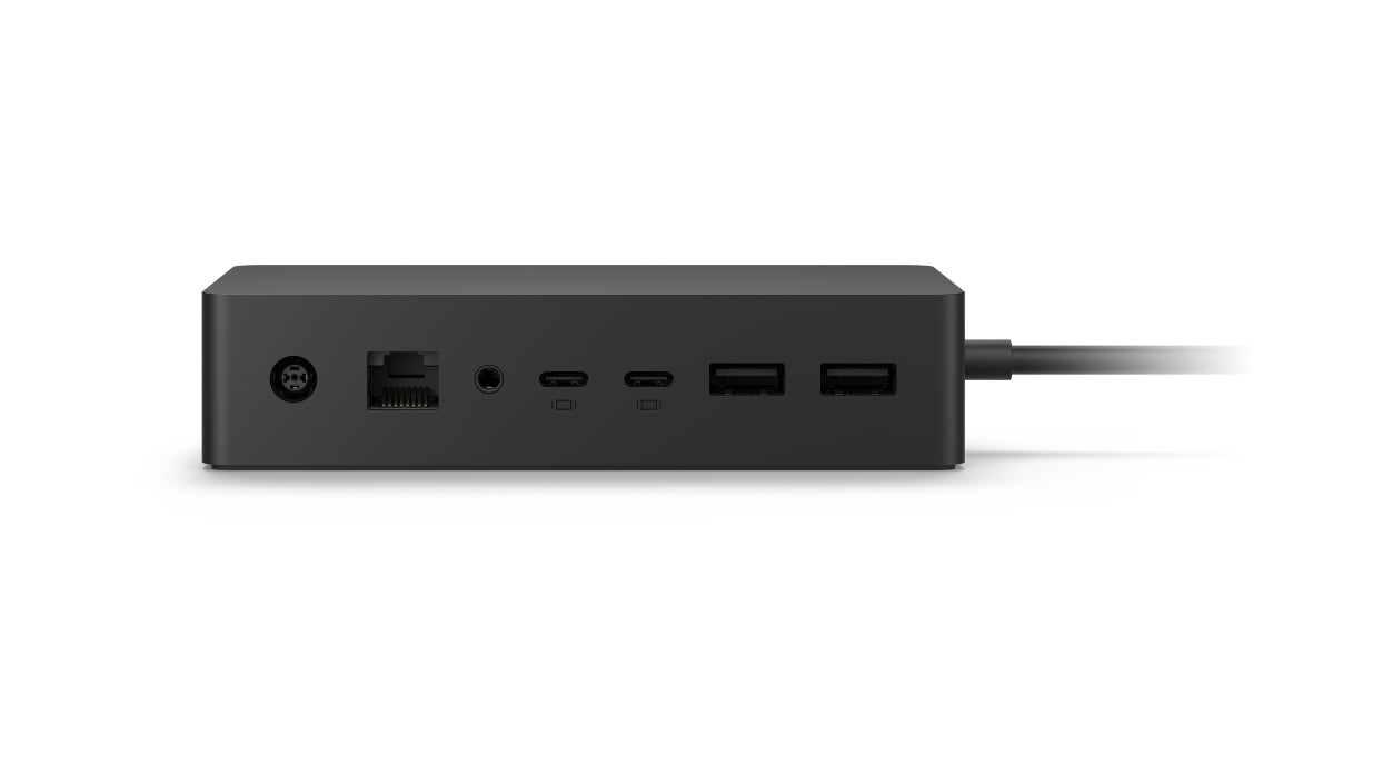Microsoft Surface Dock 2 Dockingstation – für Surface (Auswahl), USB-Port, Schwarz