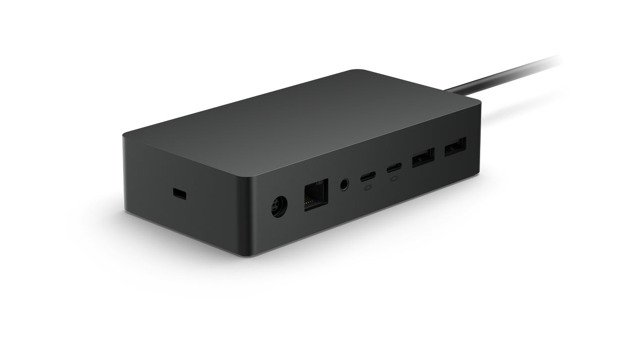 Microsoft Surface Dock 2 Dockingstation – für Surface (Auswahl), USB-Port, Schwarz