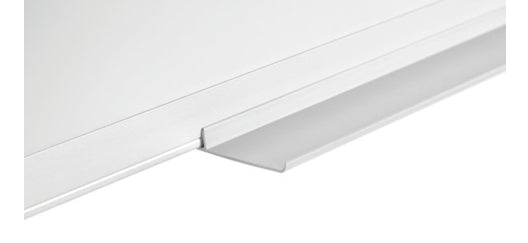 Bi-Office Whiteboard – 120 × 90 cm, lackierter Stahl, Aluminiumrahmen, Wandmontage