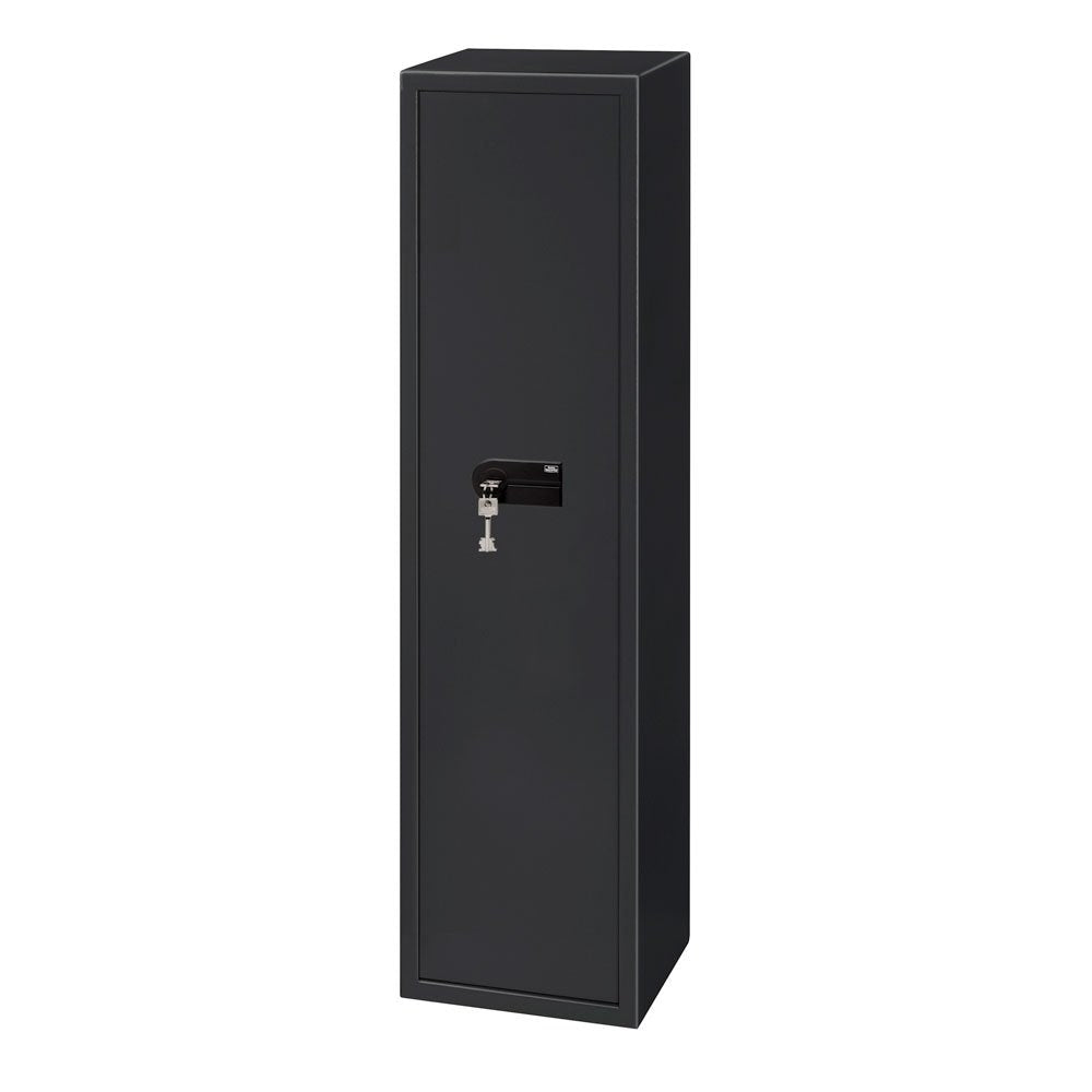 Burg-Wächter Waffenschrank Ranger N5 S – Doppelbartschloss – 372 × 368 × 1'304 mm – EN 1143-1, VdS – Schwarz
