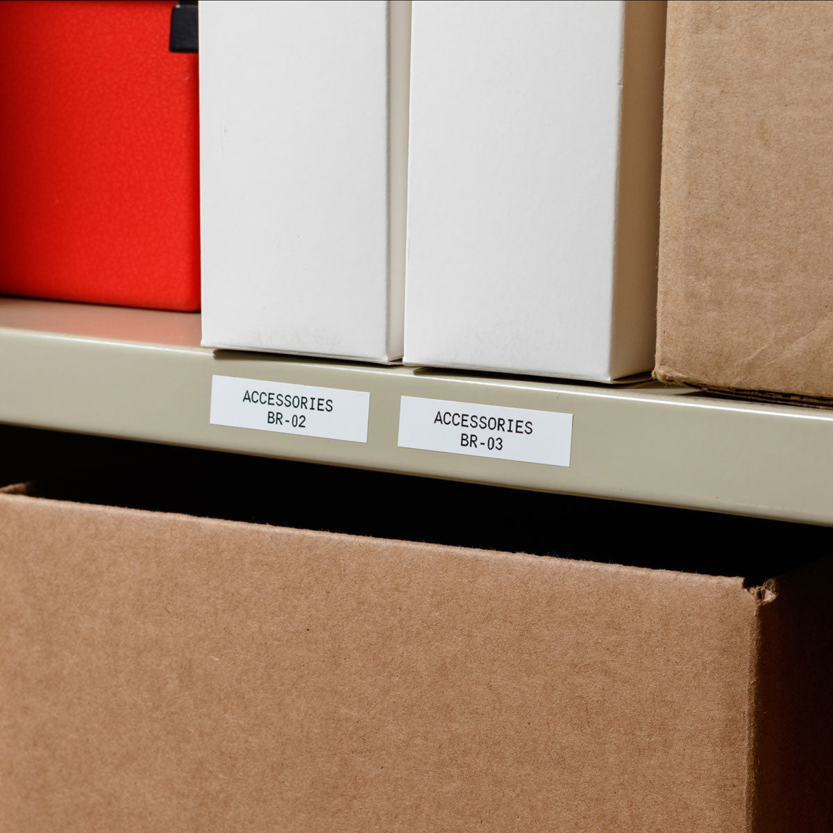Brady Endlos-Etiketten 13 mm – Vinyl, glänzend – permanent haftend – Thermotransfer – für BMP61, BMP71