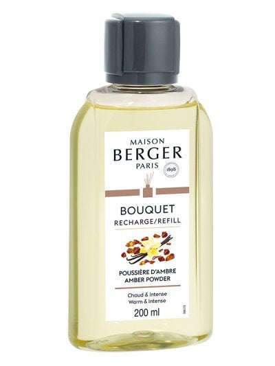Maison Berger Paris Nachfüllung für Duftstäbchen, Poussière d'Ambre, 200 ml