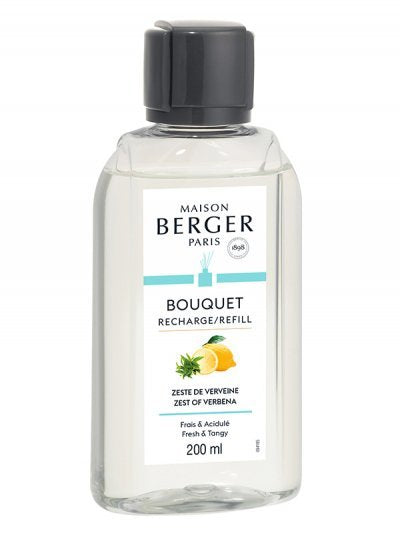 Maison Berger Paris Nachfüllung für Duftstäbchen, Zeste de Verveine, 200 ml