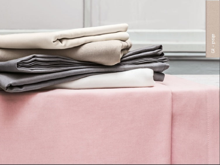 Pichler Textil Pichler Tischläufer One – Baumwolle, beige, 50 × 1,5 m