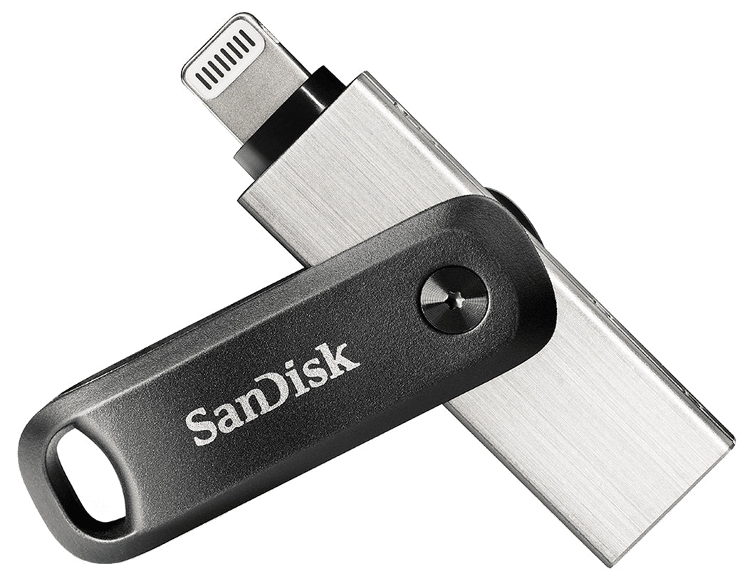 SanDisk iXpand Go USB-Stick – 64 GB, USB, für iPhone und iPad
