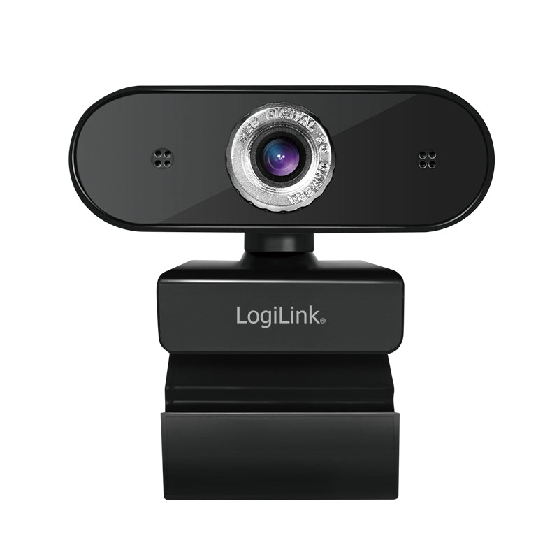 LogiLink UA0368 Webcam – HD 720p, 30 fps, USB 2.0 – Schwarz