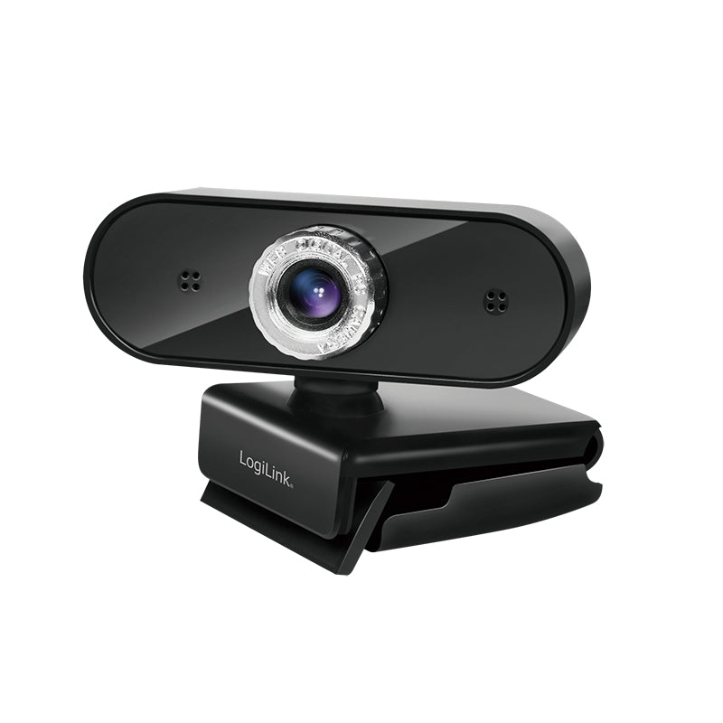 LogiLink UA0368 Webcam – HD 720p, 30 fps, USB 2.0 – Schwarz