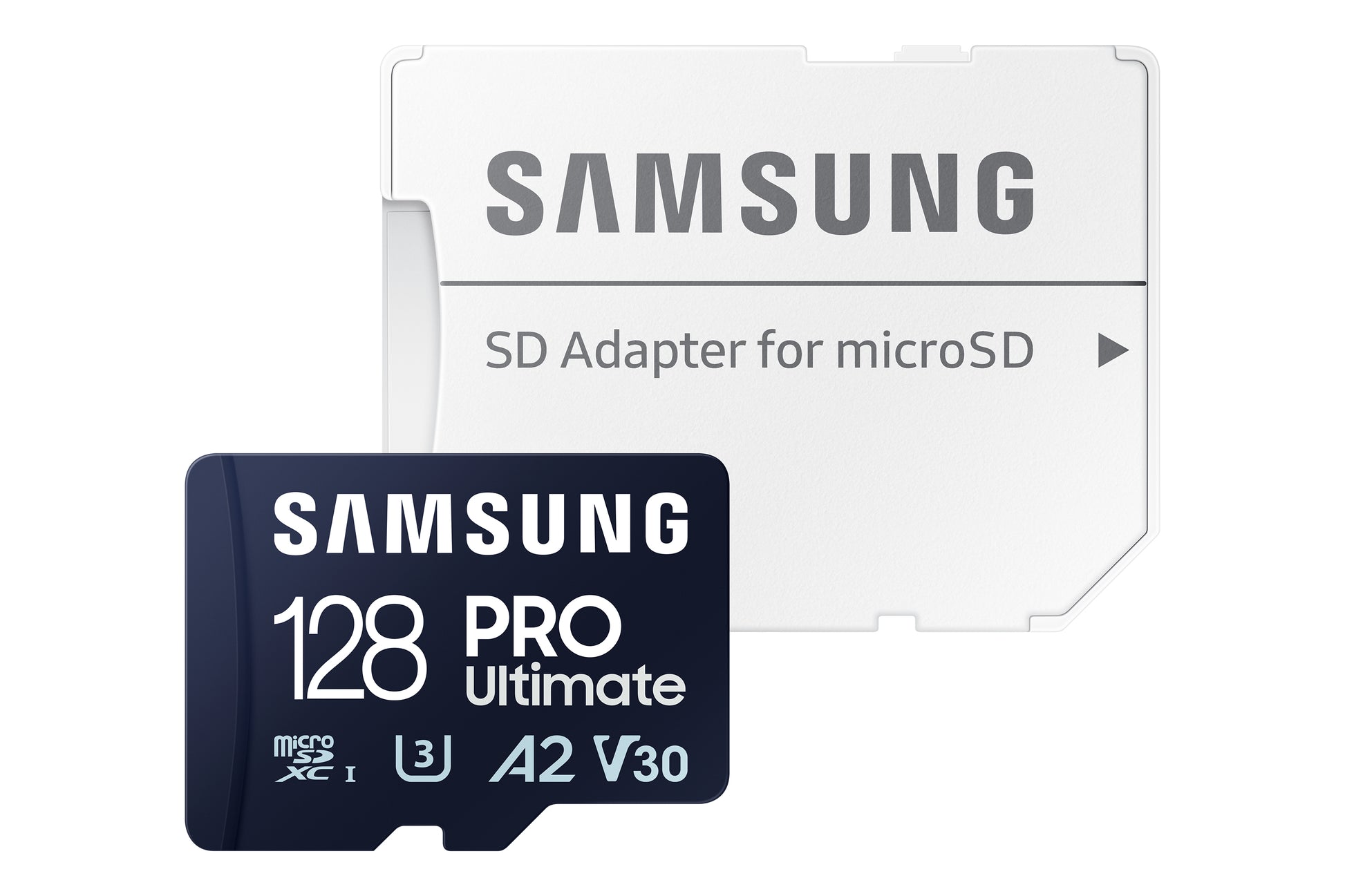Samsung MB-MY128S microSDXC 128 GB – UHS-I, U3, V30, A2, 200/130 MB/s, inkl. SD-Adapter