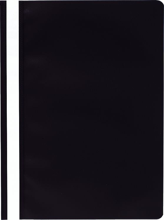 Exacompta Schnellhefter – A4, PP, schwarz, 25 Stk.