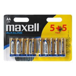 Maxell AA Batterien, Alkaline, 1,5 V – 4 Stk.