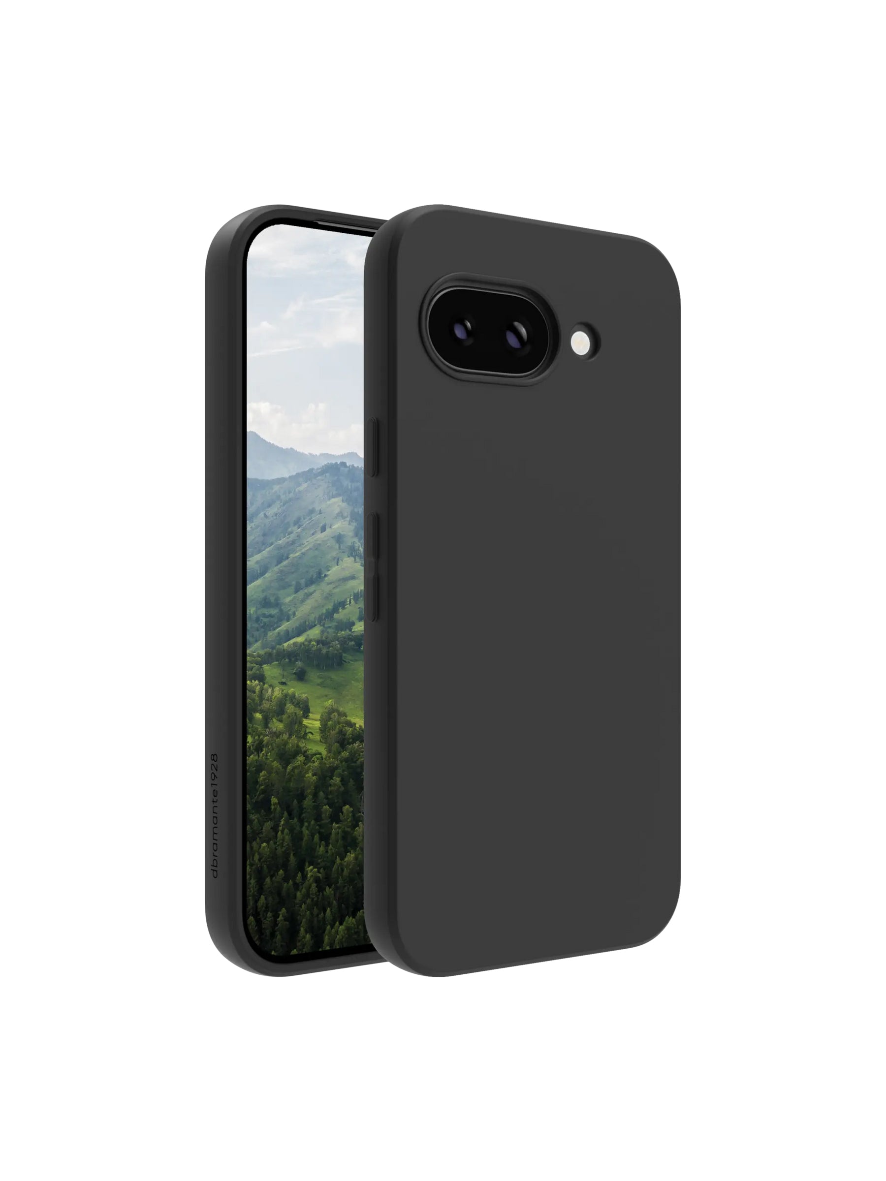 dbramante1928 Backcover – für Google Pixel 9a, Kunststoff, schwarz, bis 1,2 m sturzsicher