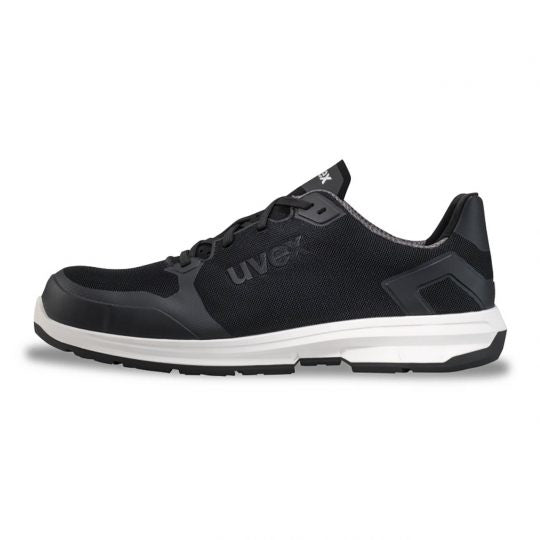 Uvex 1 sport 65942 Sicherheitshalbschuh S1P ESD SRC – weiss – Grösse 41, Weite 11, metallfrei