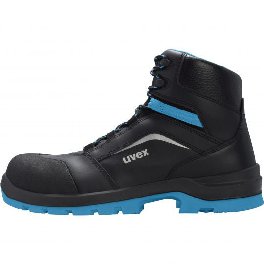 uvex 2 xenova – Sicherheitsstiefel S3, Schwarz/Blau