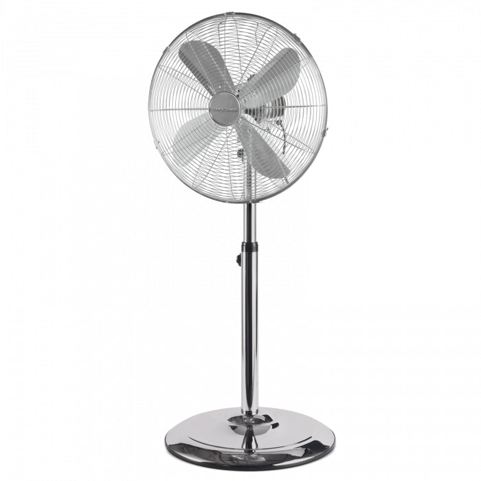 ProfiCare Standventilator PC-VL 3064 – 40 cm, 3 Stufen, oszillierend, 50 W, Edelstahl