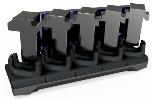Zebra Ladestation, 5-fach, mit Verriegelung – für TC5X/TC7X