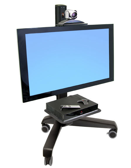 Ergotron MMC Kameraablage-Set – Kameraablage, Traglast 2,7 kg, für Neo-Flex Mobile MediaCenter, Schwarz