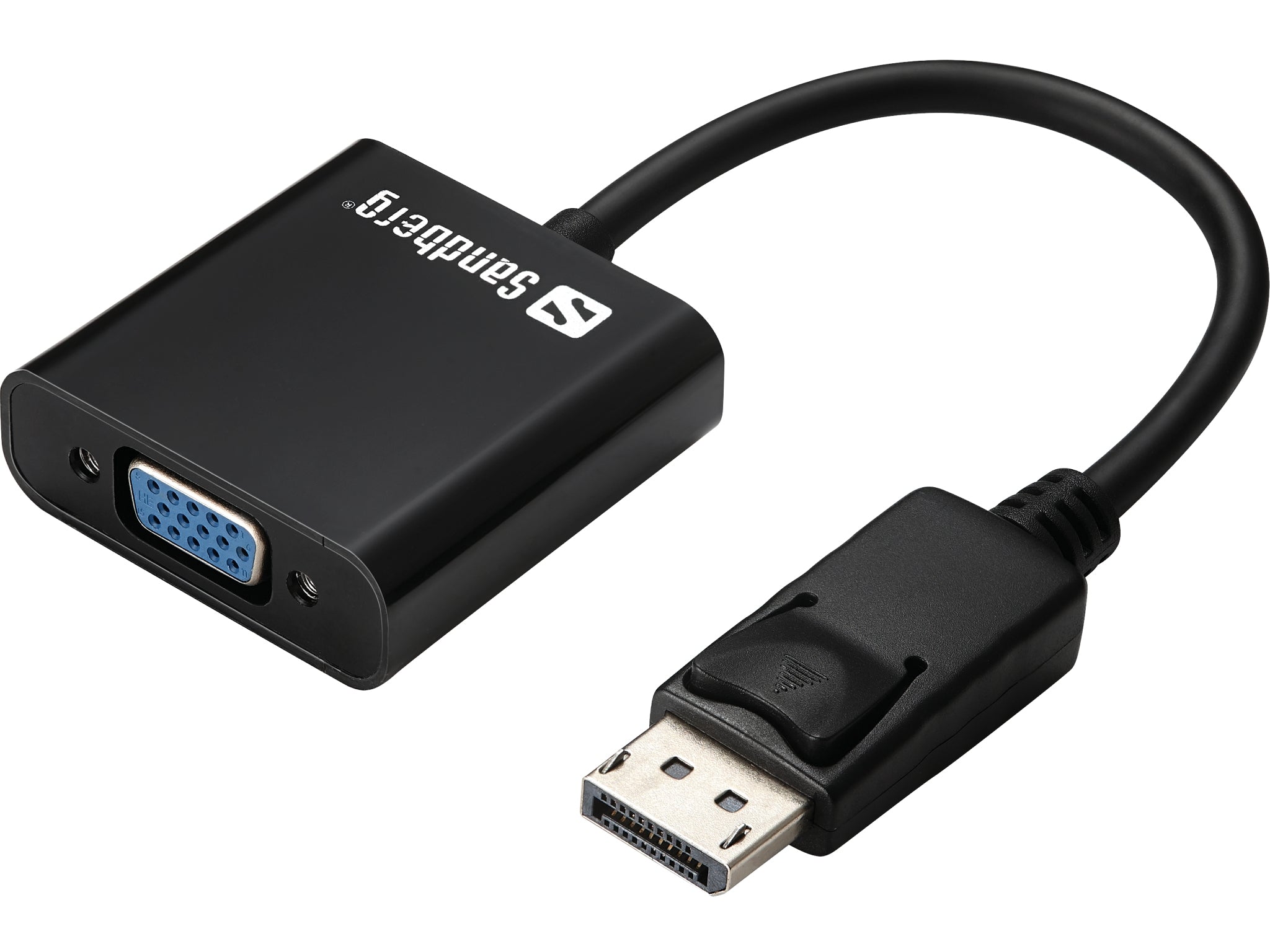 Sandberg DisplayPort (Stecker) auf VGA (Buchse) Adapter
