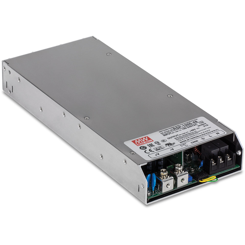 Trendnet TI-RSP100048 Netzteil 1000 W – 48 V DC/21 A, aktive PFC – für PoE-Switches und Wi-Fi-Access-Points