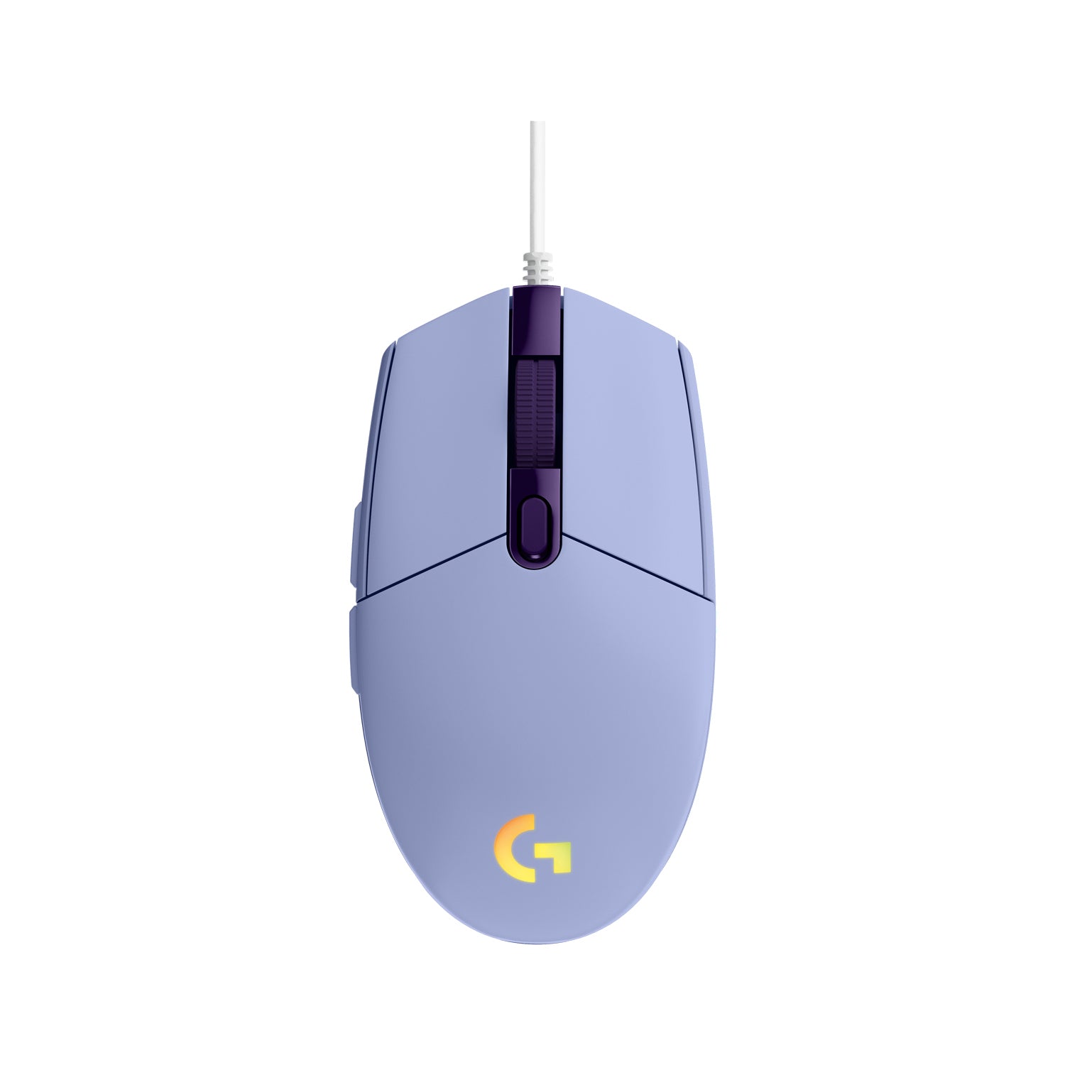 Logitech G G203 LIGHTSYNC – Gaming-Maus – Kabelgebunden (USB-A), 8000 DPI, RGB-Beleuchtung, Lila