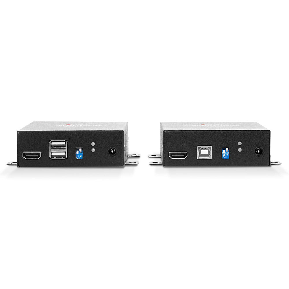Lindy KVM-Extender HDMI/USB über Glasfaser, bis 300 m, 18 Gbit/s