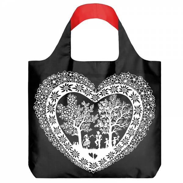 Trendform Stofftasche, Polyester, Motiv Swiss Romance, 420×500 mm