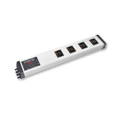 Güde Standard Steckdosenleiste, 4×T13, mit Schalter, 3 m, Eingang T13 – Schwarz