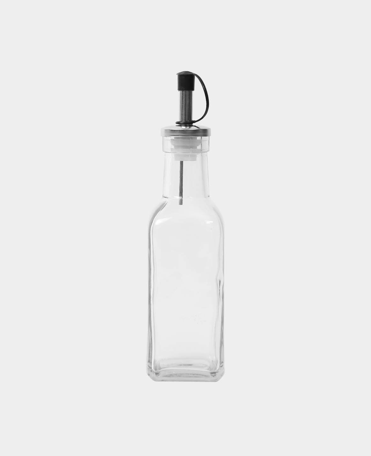 I am Creative Ölflasche 170 ml, Ø 4,8 × 19,3 cm, Glas, Klappdeckel, Transparent