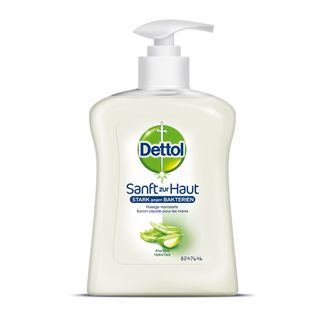 Dettol Handseife Flüssig – Aloe Vera – Pumpenflasche – 250 ml
