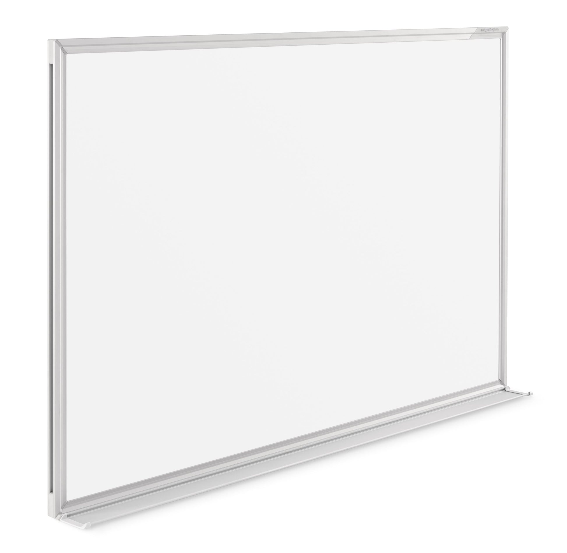 Magnetoplan Whiteboard – 300 × 120 cm, Aluminiumrahmen, Wandmontage, inkl. Stiftablage
