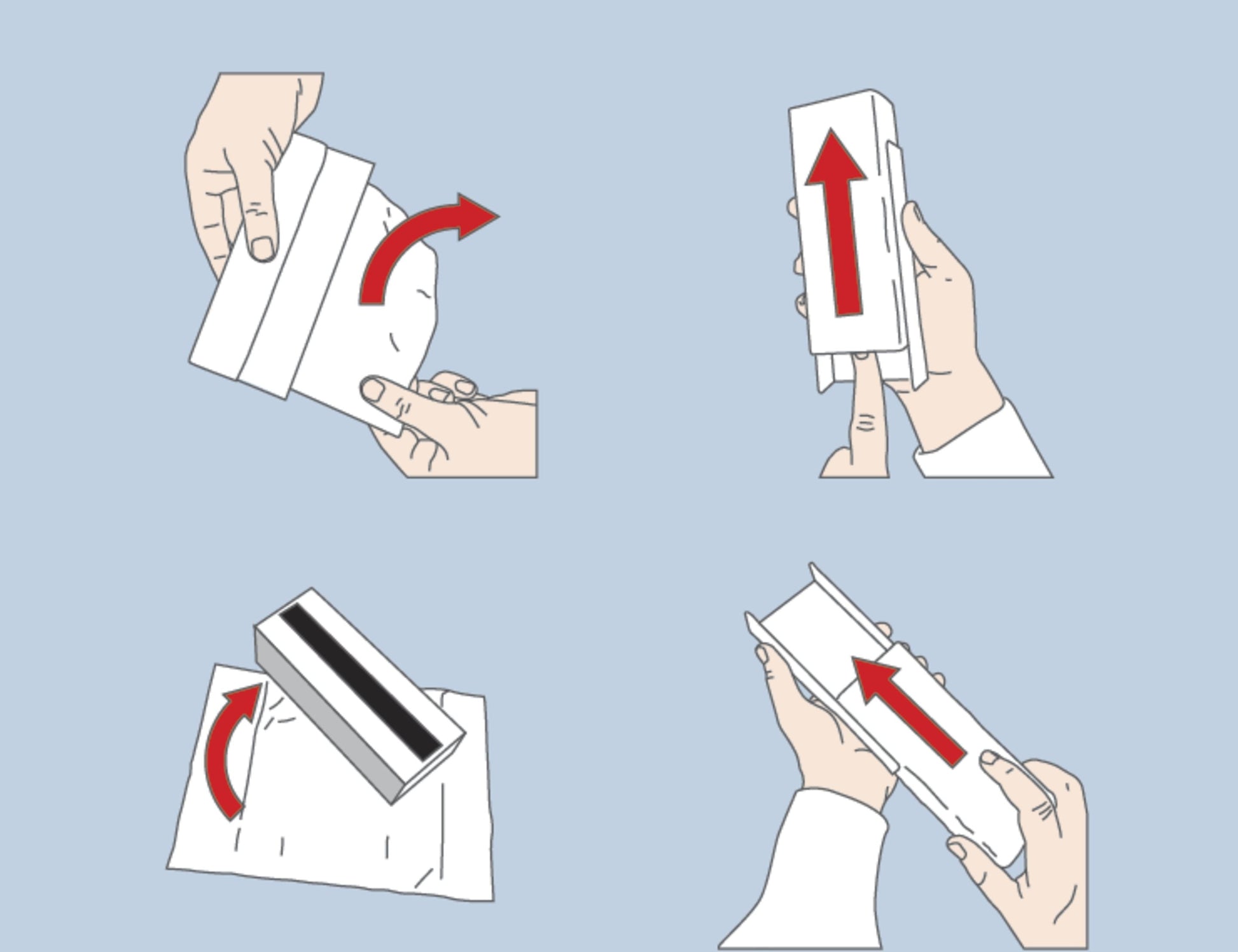 Magnetoplan Magnetischer Tafelwischer – 1 Stk. – weiss