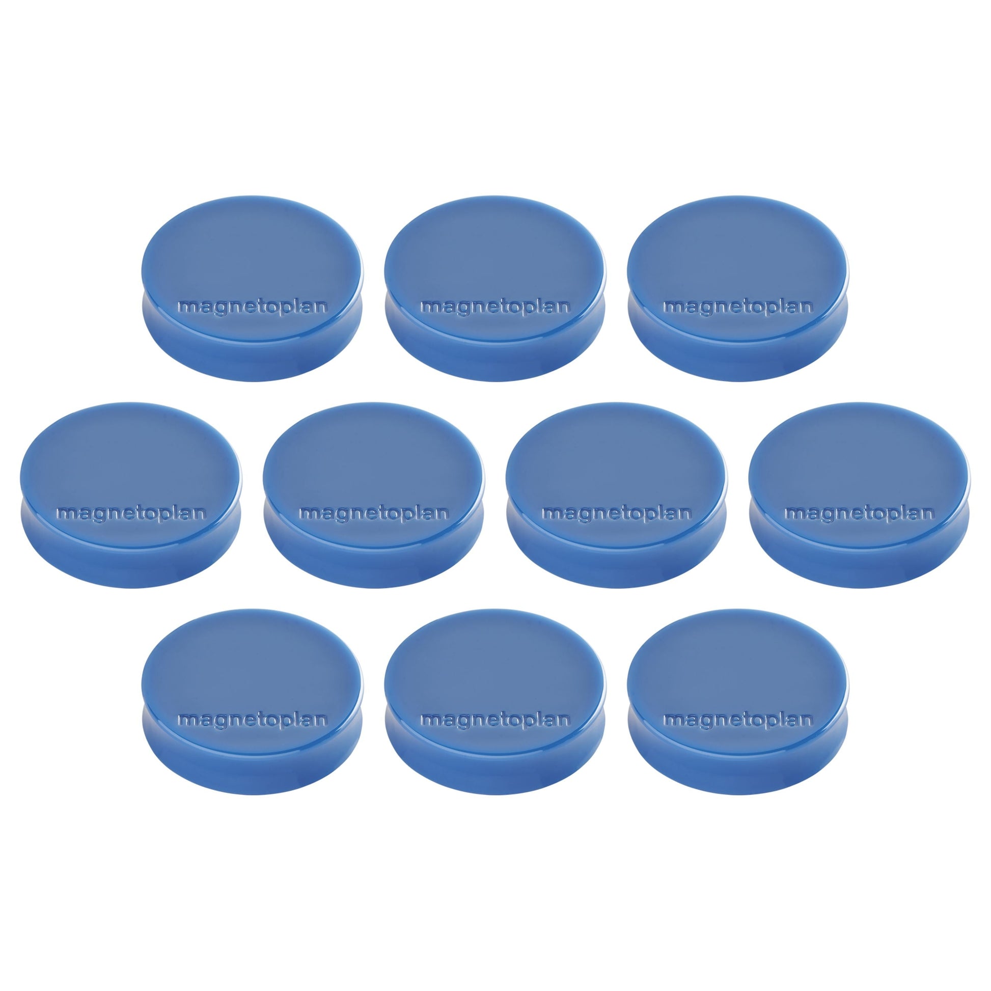 Magnetoplan Starter-Kit, inkl. Magnete – für Whiteboards – 10er-Pack