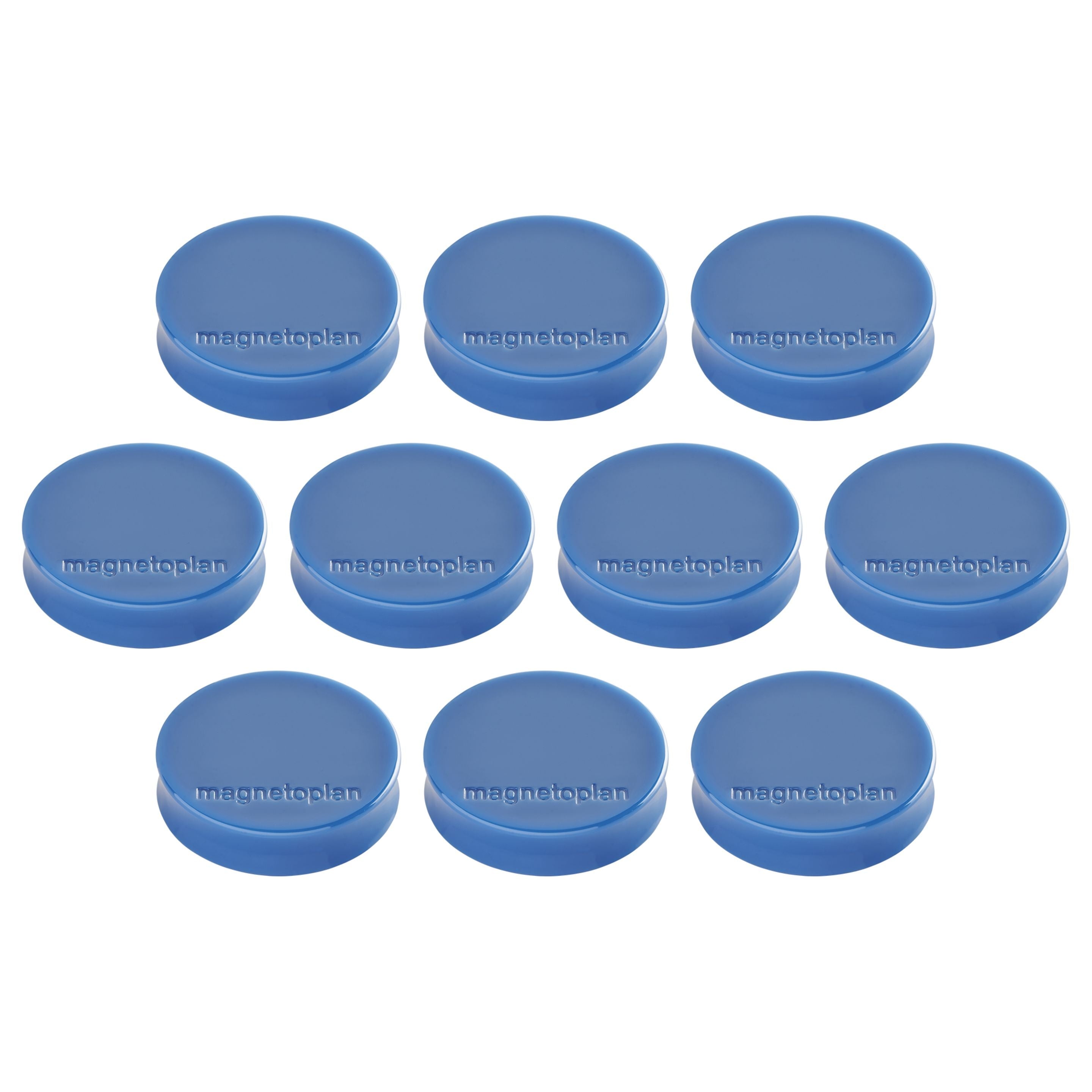 Magnetoplan Starter-Kit, inkl. Magnete – für Whiteboards – 10er-Pack