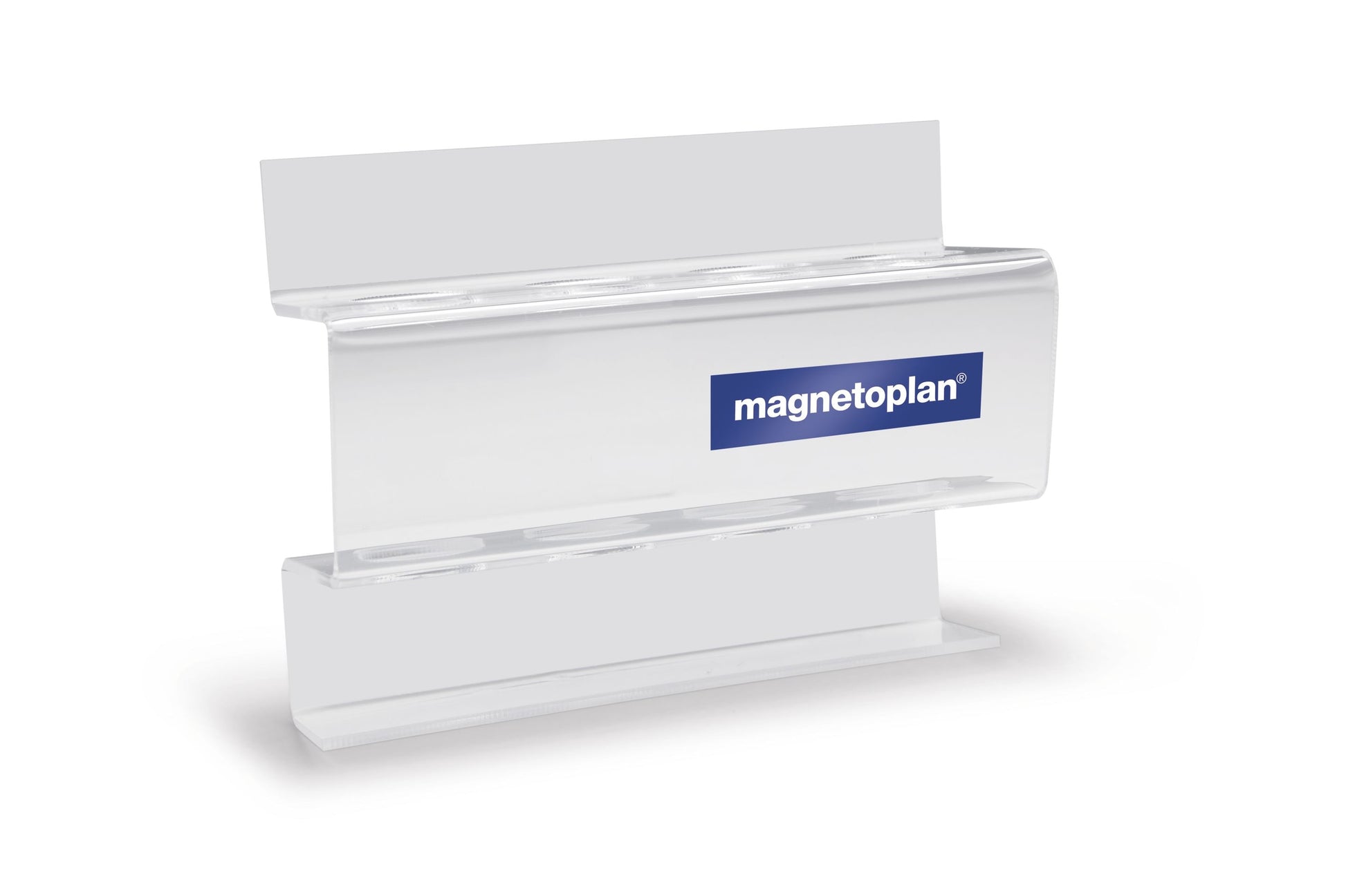 Magnetoplan Magnetischer Markerhalter – 4 Stifte, Acryl, transparent