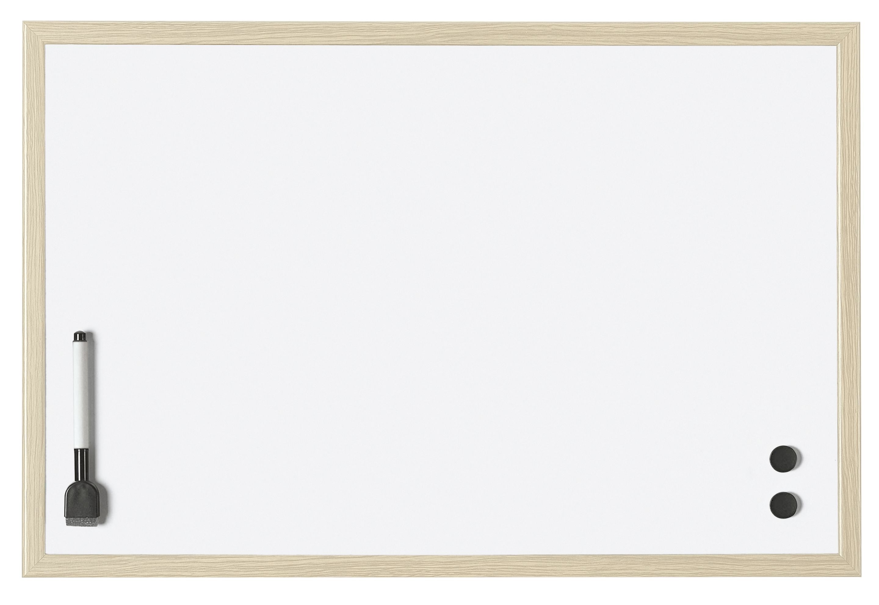 Magnetoplan 121926 Whiteboard – Stahl, magnetisch – 60 × 40 cm