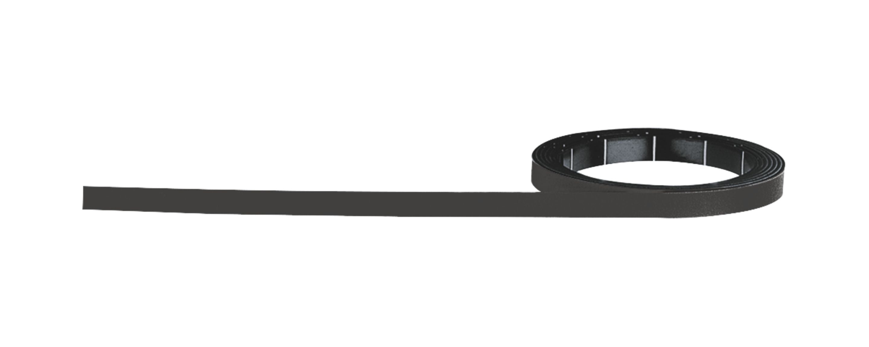 Magnetoplan Magnetband – 5 mm × 1 m, schwarz