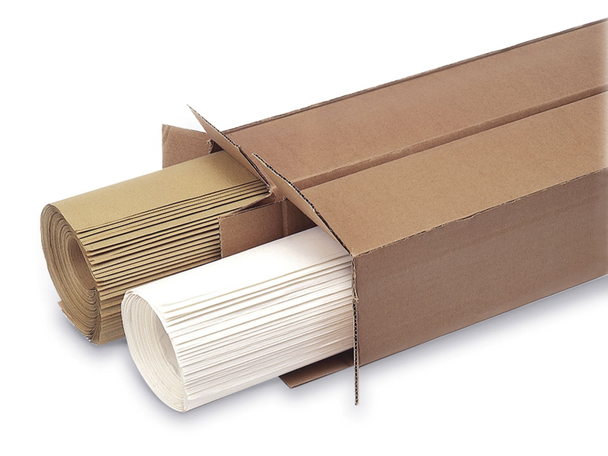 Magnetoplan Pinnwand-Papier – 140 × 110 cm, 50 Blatt – Braun/Weiss