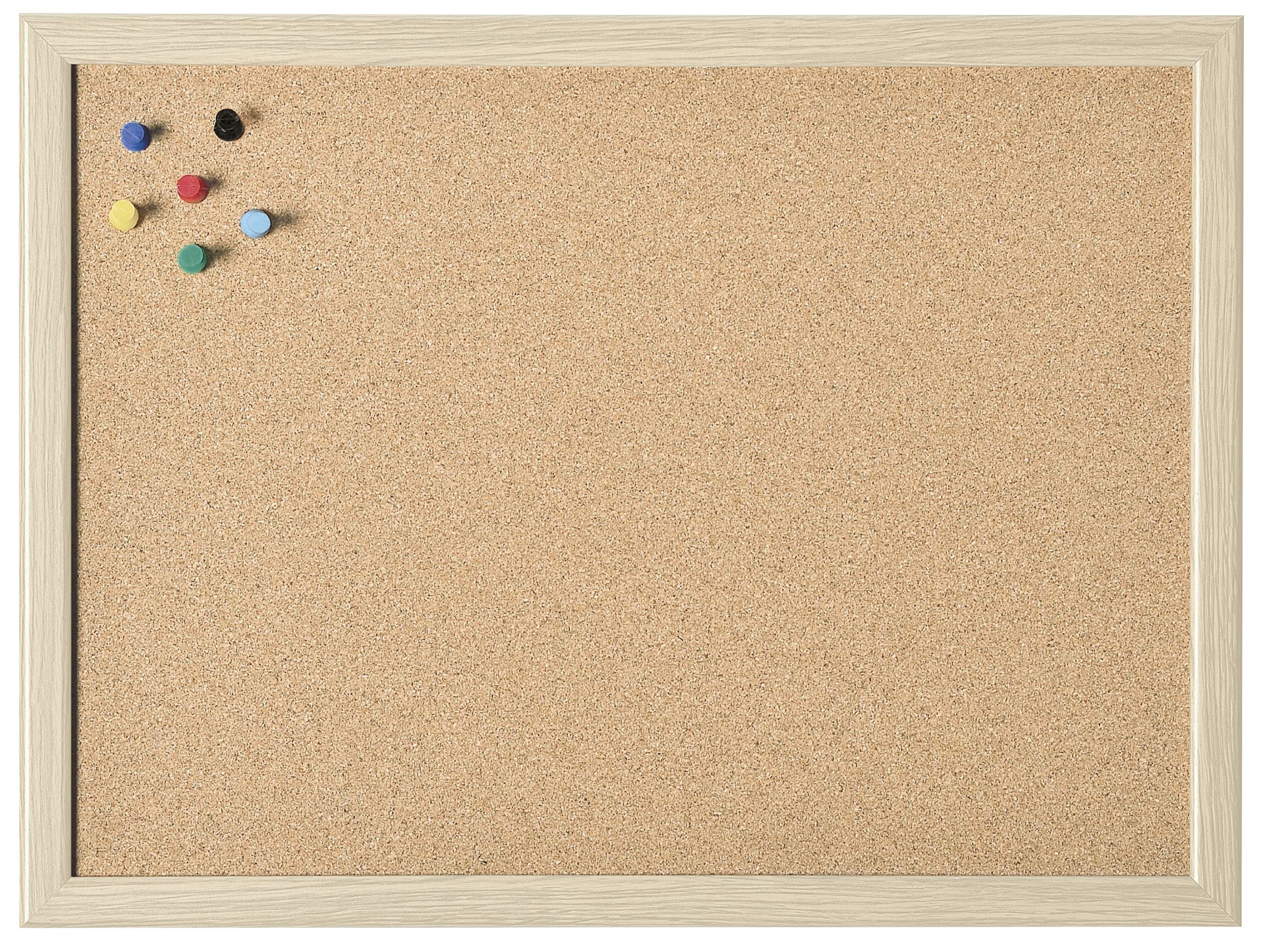 Magnetoplan Korktafel – 100 × 60 cm, 1 Stk. – braun