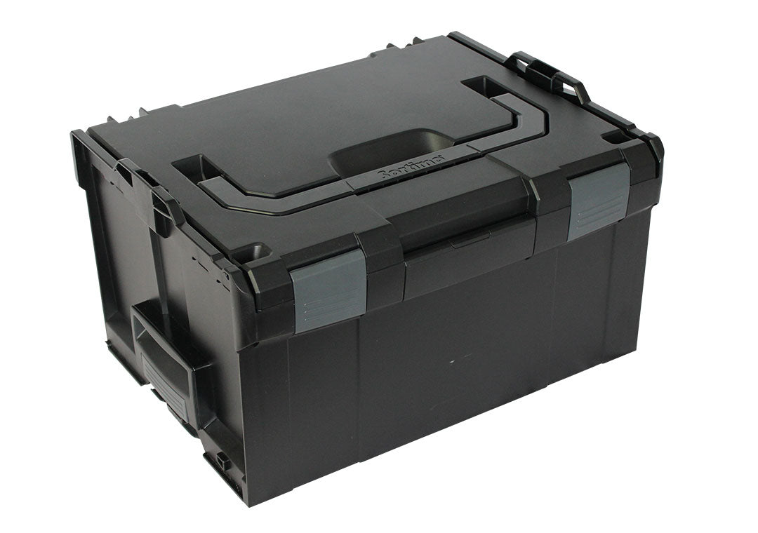 L-BOXX 238 Systemkoffer 25,5 l – leer, mit Klickverschluss, schwarz, ABS, B 445 × H 254 × T 358 mm