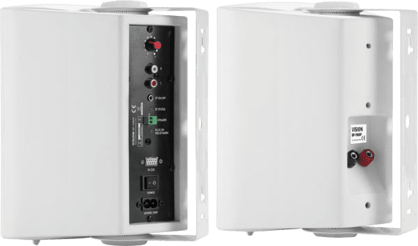 Vision SP-1900P – Aktivlautsprecher (Paar) – 2-Wege, 60 W, Bluetooth, Weiss
