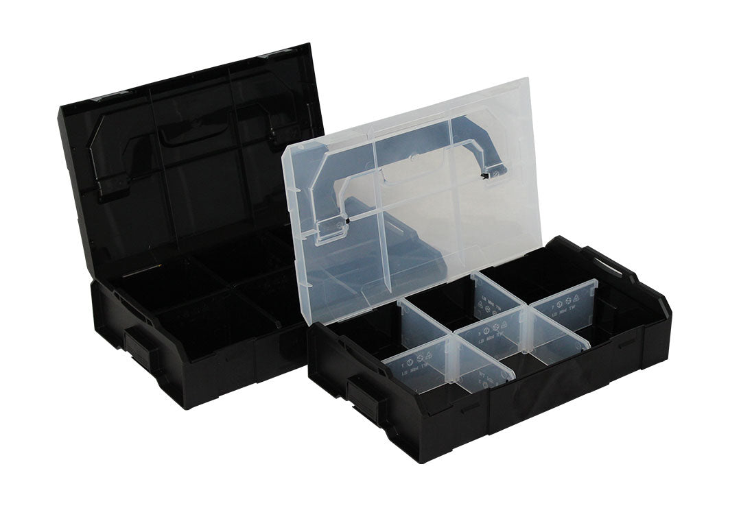 L-BOXX Aufbewahrungsbox Mini, schwarz