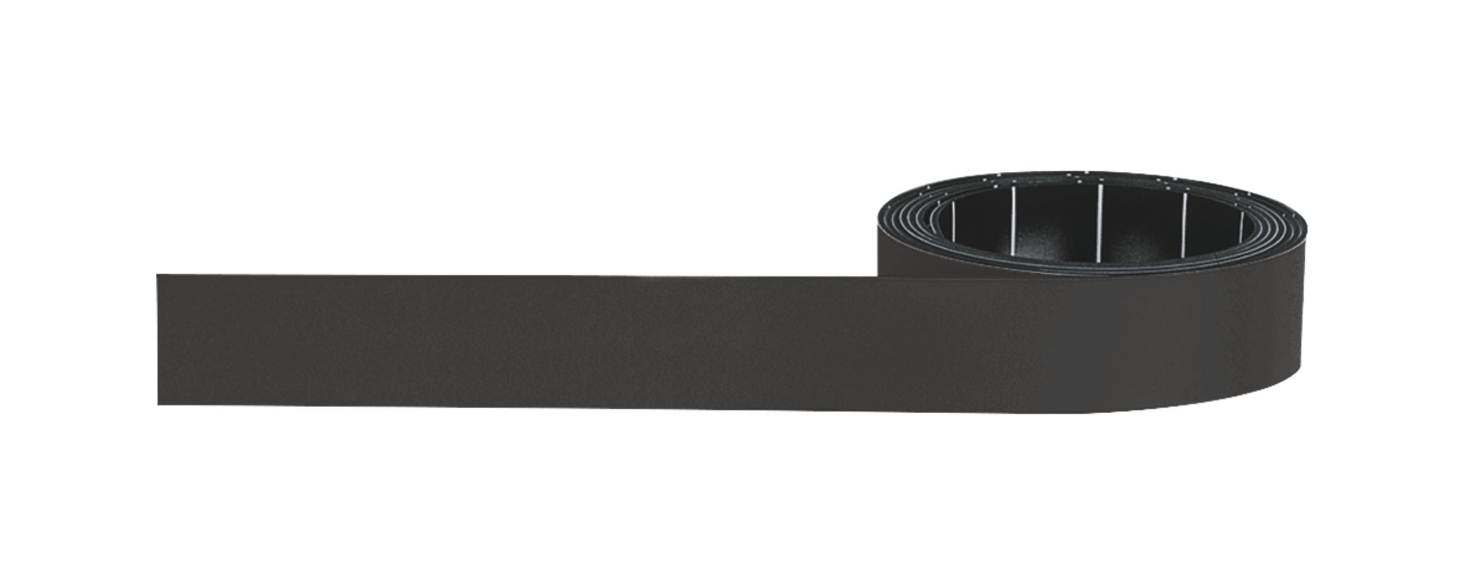 Magnetoplan Magnetband – 15 mm × 1 m, schwarz